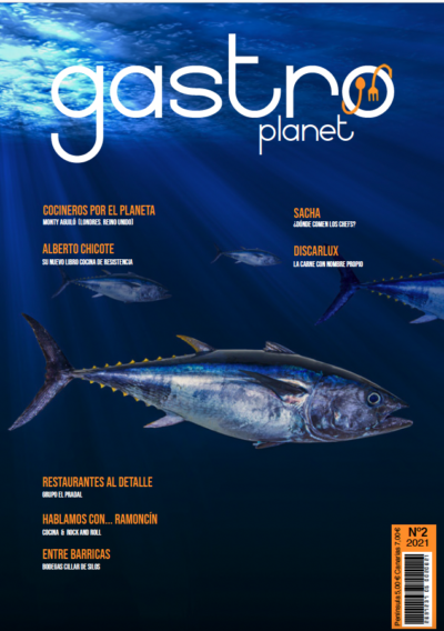 Portada de la Revista Gastroplanet Nº2