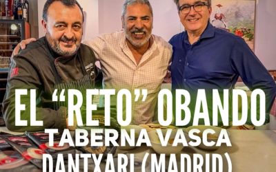 «El Reto Obando con…» Jesús Medina y Luis Martín Taberna Dantxari (Madrid)