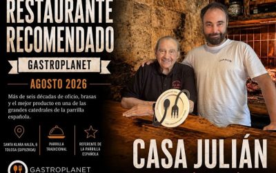 Los restaurantes recomendados por GastroPlanet. Agosto 2026. Restaurante Julián de Tolosa (Pamplona)